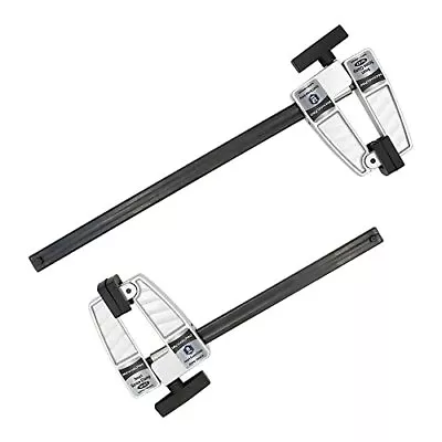  2-Piece Smart F Clamps Set 8-Inch & 12-Inch | Newly Designed Heavy Duty  • $36.58