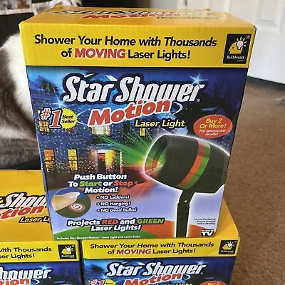 Star Shower Motion Laser Light By BulbHead - Outdoor Christmas Light Projector • $29.99