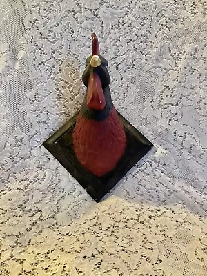 Vintage (1993) Rooster Head Wall Mount • $12