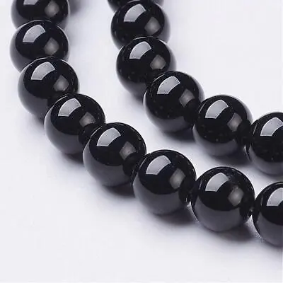 £3.50 • Buy 6mm Round Semi-precious Gemstone Beads For Jewellery Making 