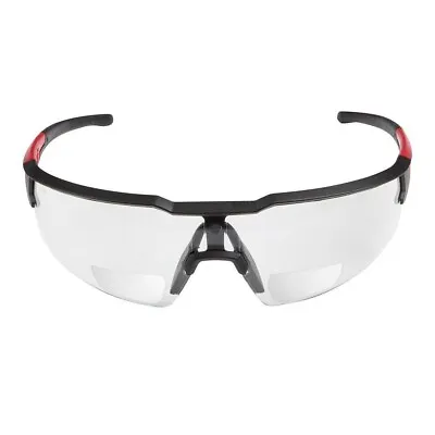 Milwaukee Safety Glasses - +1.00 Magnified Clear Anti-Scratch Lenses • $13.77