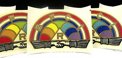 VTG Masonic Int'l Order Of The Rainbow For Girls IORG Decals 5 With Purchase • $15