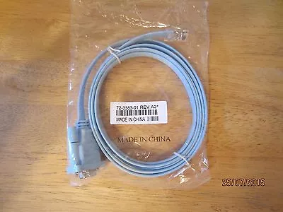 £5.99 • Buy Cisco Console Cable (Cisco 72-3383-01) Cisco DB9 To RJ45 Serial Cable (Inc VAT)