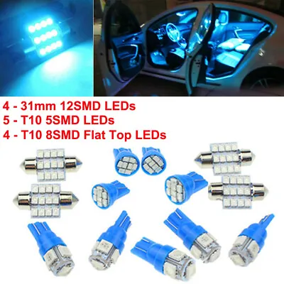 13x Car Interior LED Lights For Dome License Plate Lamp 12V Car Accessories Kit • $20.28