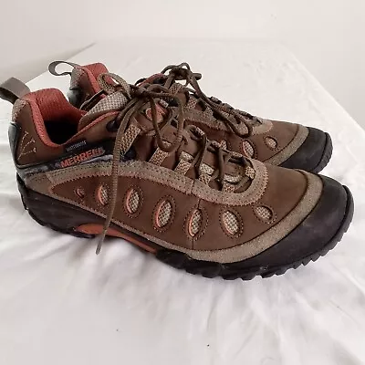 Merrell Chameleon Arc 2 Waterproof Hiking Shoes Women's 9 Brown Vibram Soles • $29.99