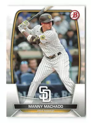 2023 Bowman Manny Machado #45   San Diego Padres Baseball Card • $1.50