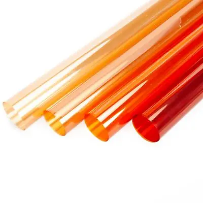 1/2 1/4 1/8 Full CTO Orange Lighting Filter Gel Sheets 50x40cm Color Correction • £17.99