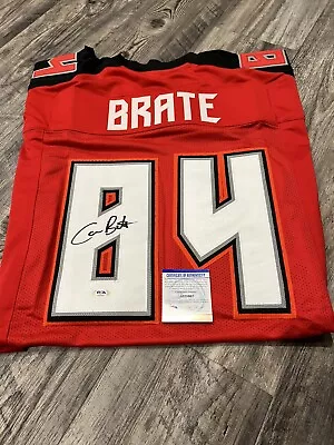 Tampa Bay Buccaneers Cameron Brate Signed Custom Jersey COA Witnessed • $49.99