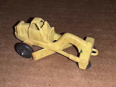 Vintage Manoil  3 Inch Plastic Road Grader Toy • $12.99