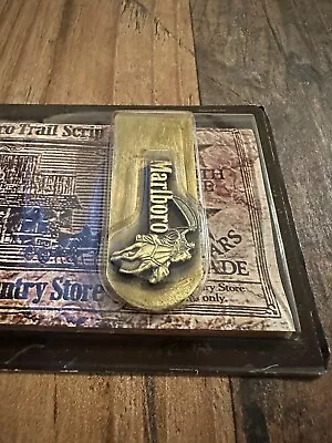 Vintage Marlboro Cigarettes Country Store Money Clip • $25