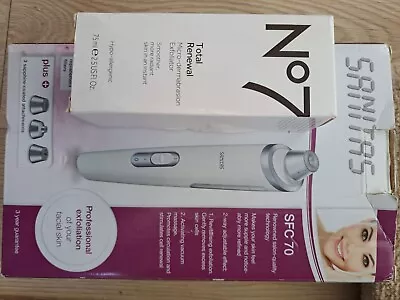 Sanitas SFC 70 MICRODERMA  BRASION And N7 Micro-dermabrasion  Exfoliator - New • £12