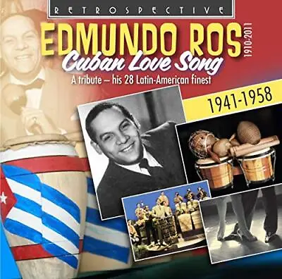 Edmundo Ros - Edmundo Ros: Cuban Love Songs His 28 Lat... - Edmundo Ros CD 54VG • £17.42