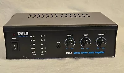 Pyle PCA4 Mini 2 X 120 Watt Stereo Power Amplifier TESTED 👀 • $24.29