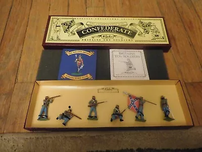 Britains American Civil War Confederate Soldiers Infantry Set #8851 NRFB MIB • $50