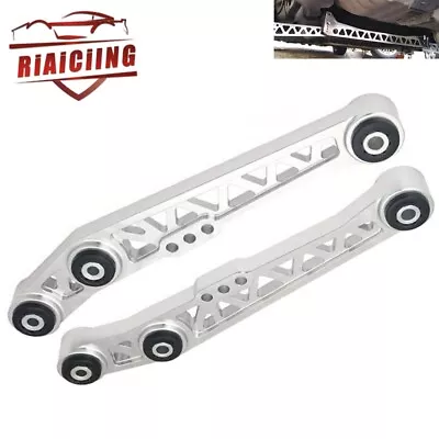 Pair Rear Lower Control Arm For CRX 94-01 Acura Integra 88-95 Honda Civic Silver • $47.05