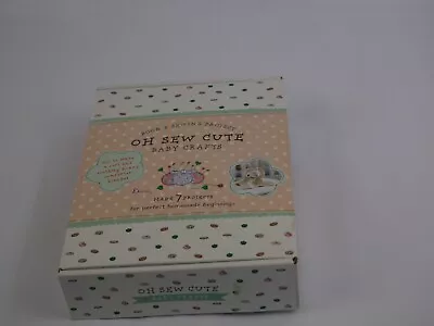 £4.99 • Buy Oh Sew Cute Baby Crafts: Book & Sewing Project Box Set By Parragon