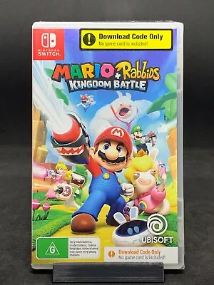 Mario + Rabbids Kingdom Battle Nintendo Switch PAL SEALED • $55