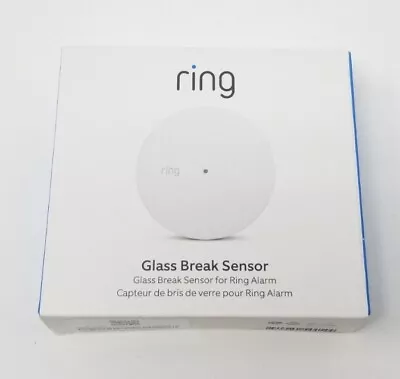 New Ring Glass Break Sensor For Ring Alarm White Battery Powered   • $34.99