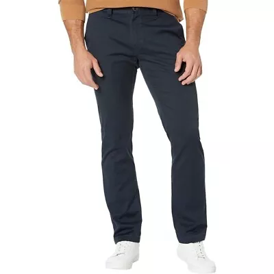 Volcom Men's Frickin Modern Stretch Chino Pants Dark Navy Size 34/30 • $27
