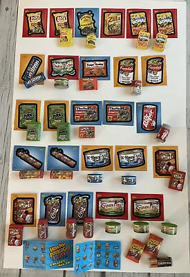 2011 TOPPS WACKY PACKAGES MINI MINIS ERASERS & STICKERS SERIES 1 & 2 Mixed Lot • $12.50