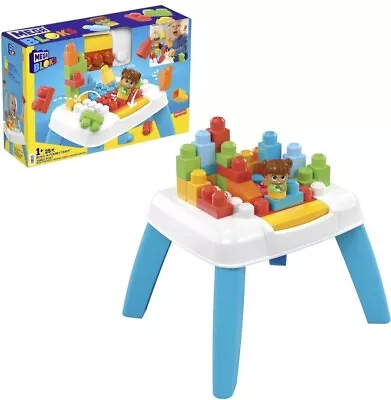 MEGA BLOKS Fisher-Price Toddler Building BlocksBuild N Tumble Activity Table • $69.99