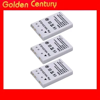 3x EN-EL5 Battery For Nikon CoolPix P4 P80 P90 P100 P5000 P510 P520 P530 P6000 • $27.95