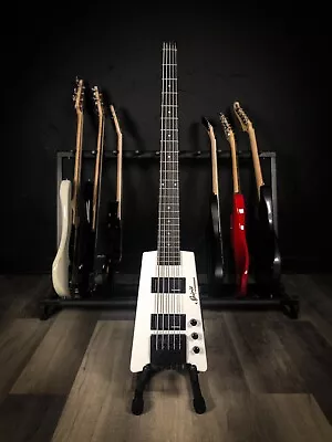 Steinberger Spirit XT-25 5-String Bass Guitar - White - Gig Bag Included • $419.99