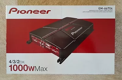 Pioneer Gm-a6704 4ch 1000w Car Audio Amplifier • $190