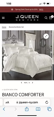 J. Queen New York Four Piece Queen Comforter Set • $136