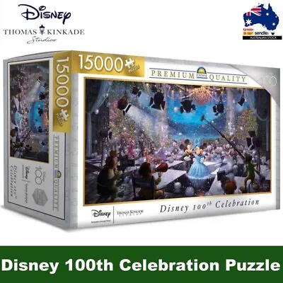 Harlington Thomas Kinkade Disney 100th Celebration Puzzle - 15000 Piece Jigsaw • $159.95