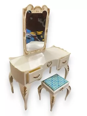 Vintage Marx Sindy Doll Vanity & Chair/Stool • $30