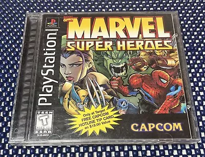 Marvel Super Heroes (Sony PlayStation 1 1997) • $349.99