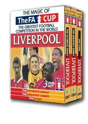 The Magic Of The FA Cup: Liverpool DVD (2005) Liverpool FC Cert E 3 Discs • £7.72