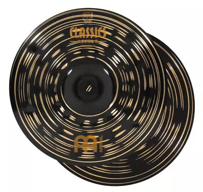 Meinl Classics Custom Dark 13  Hi Hat Cymbals/New-Warranty/Model # CC13DAH • $209.99