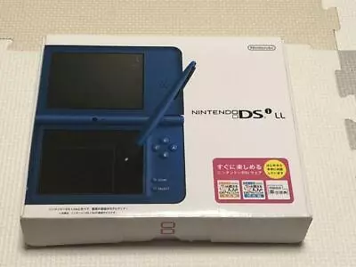 Nintendo DSi XL LL Midnight Blue Console Charger Box Japanese Ver [BOX] • $190.88