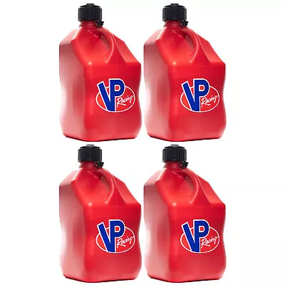 VP Racing 5.5 Gal Motorsport Racing Container Utility Container Jug Red (4 Pk) • $120.61