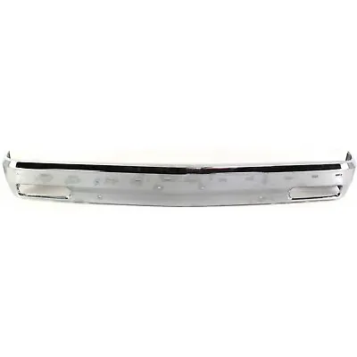 Front Bumper For 1982-1990 Chevrolet S10 GMC S15 Chrome Steel With Molding Holes • $165.64