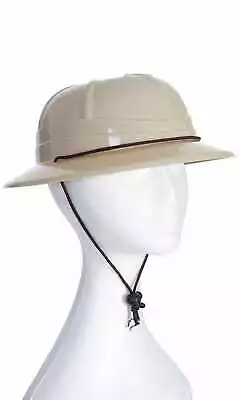 African Safari Adults Pith Costume Hat Genuine Axiz - New • $16.49