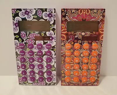 VERA BRADLEY Hand Held Calculator CHOOSE PATTERN New In Package • $14.95