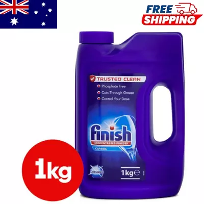 Finish Classic Concentrated Dishwashing Detergent Powder Original 1kg* • $16.98