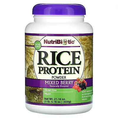 Rice Protein Powder Mixed Berry 1 Lb. (600 G) • $23.35
