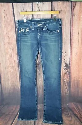 True Religion Jeans Size 29 Johnny Slim Bootcut 10-502 8  Rise • $29.99