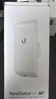 Ubiquiti Networks NanoStation LOCOM2 2.4 Ghz Airmax Wireless Point (UNIT ONLY) • $25