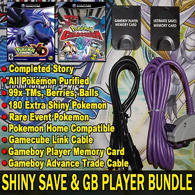 Pokemon XD Gale Of Darkness & Colosseum Gamecube Memory Card! • $59.99
