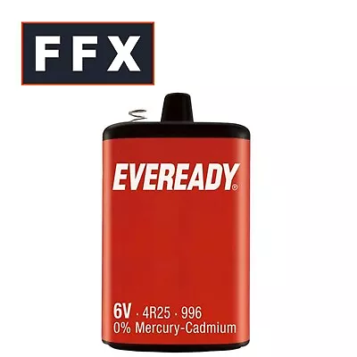 Eveready S4682 EVE PJ996 6v Lantern Battery • £9.61