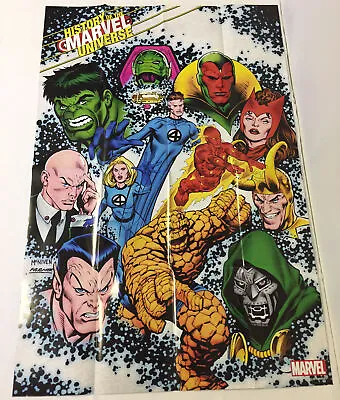 2019 Marvel Comics Promo Poster ~ 24x36 ~ HISTORY OF THE MARVEL UNIVERSE McNiven • $7.19