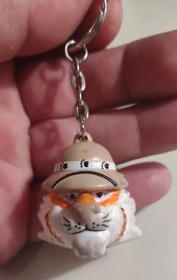 £13.55 • Buy Exxon Tiger Safari Hat Keychain Vintage 1997 Advertising Esso In Your Tank Used