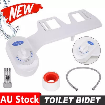 Toilet Bidet Seat Attachment Nozzles Spray Hygiene Water Wash Cleaning Sprayer • $30.99