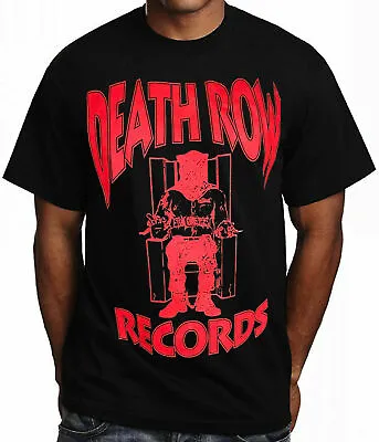 Death Row Records American Record Label R Black T Shirt • $13.99