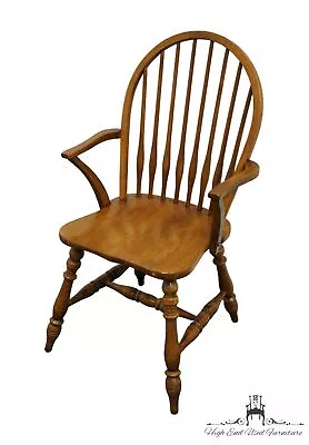 TEMPLE STUART Oak Hill Collection Bowback Windsor Dining Arm Chair 058-3-87 • $429.99